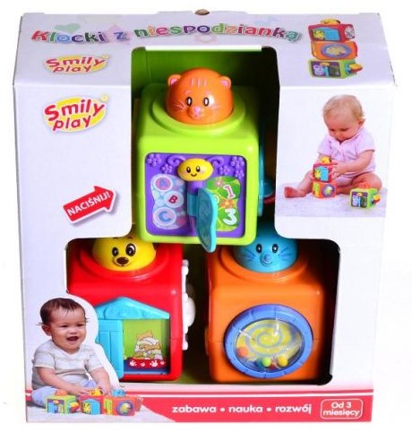 Smily Play Smily KLOCKI z niespodzianką AN-613