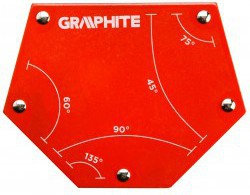 Graphite Spawalniczy kątownik magnetyczny 111 x 136 x 24 mm 56H905