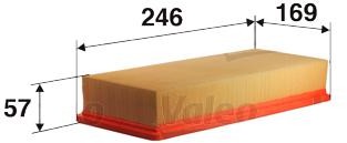 Valeo filtr powietrza panelowy 585041 - Bezpłatny zwrot do 30 dni, największy wybór produktów. 585041