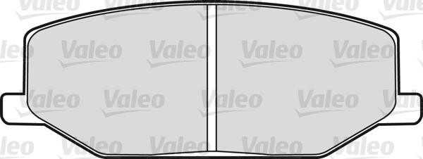 VALEO klocki hamulcowe 598021 598021