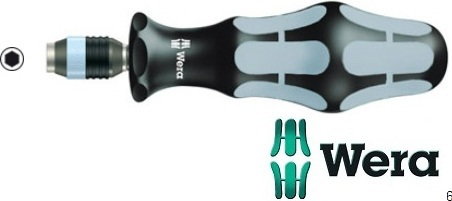 Wera Rękojeść z uchwytem szybkomocującym do bitów 1/4 ze stali nierdzewnej 3816 (5051465001)