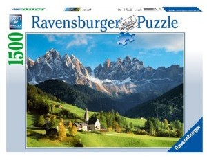 Ravensburger 1500 ELEMENTÓW Widok w Dolomitach 491790