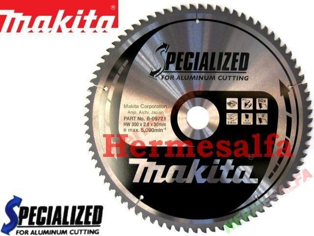 Makita PIŁA tarcza tnąca 300x30 80z B-09721