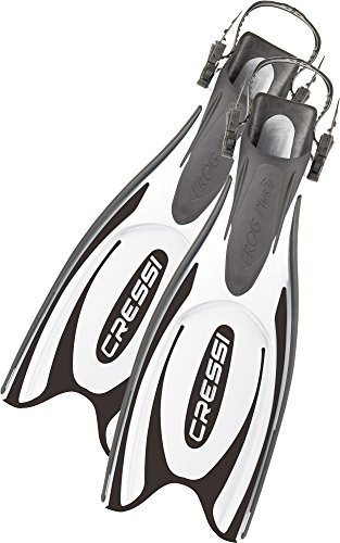 Cressi Frog Plus Płetwy Męskie, Biały, Sm (BF203040)