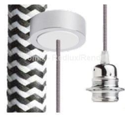 Redlux Rendl Zestaw HEX wisząca sada CHP+C/BK+CHO+BP1 R11939