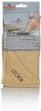 NIGRIN 71115 ściereczka z mikrofibry, wymiary 40 × 40 cm