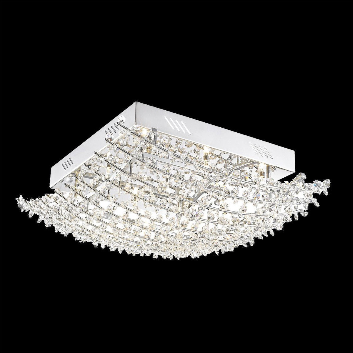 Luxera plafon sufitowy 4pł FAUST 64317