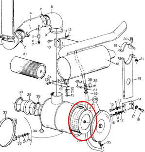 CNH FILTR POWIETRZA ZEWNĘTRZNY NEW HOLLAND 80753486 - 753486