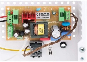 ZASILACZ BUFOROWY BCS-ZA1206/UPS/F 12V 6A