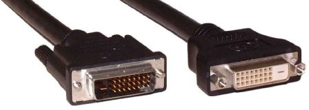 InLine 17773-D kabel przedłużający (DVI Dual Link, 24 Plus 1 z wtyczką do gniazda-24 Plus 1, 2 Ferrite, 2 m) 4043718003143