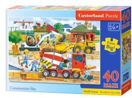 Castorland B-040018 Construction Site MAXI 40 el