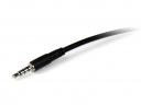 StarTech Kabel 3.5 mm Jack męskie - żeńskie 2m Czarny MUHSMF2M