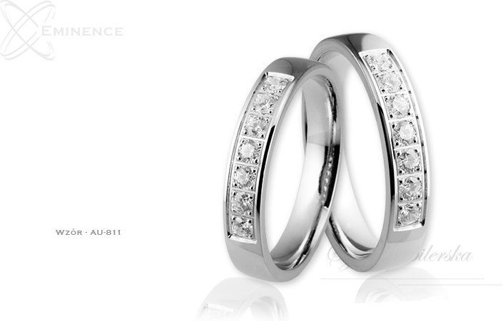 Eminence Obrączki ślubne - wzór Au-811