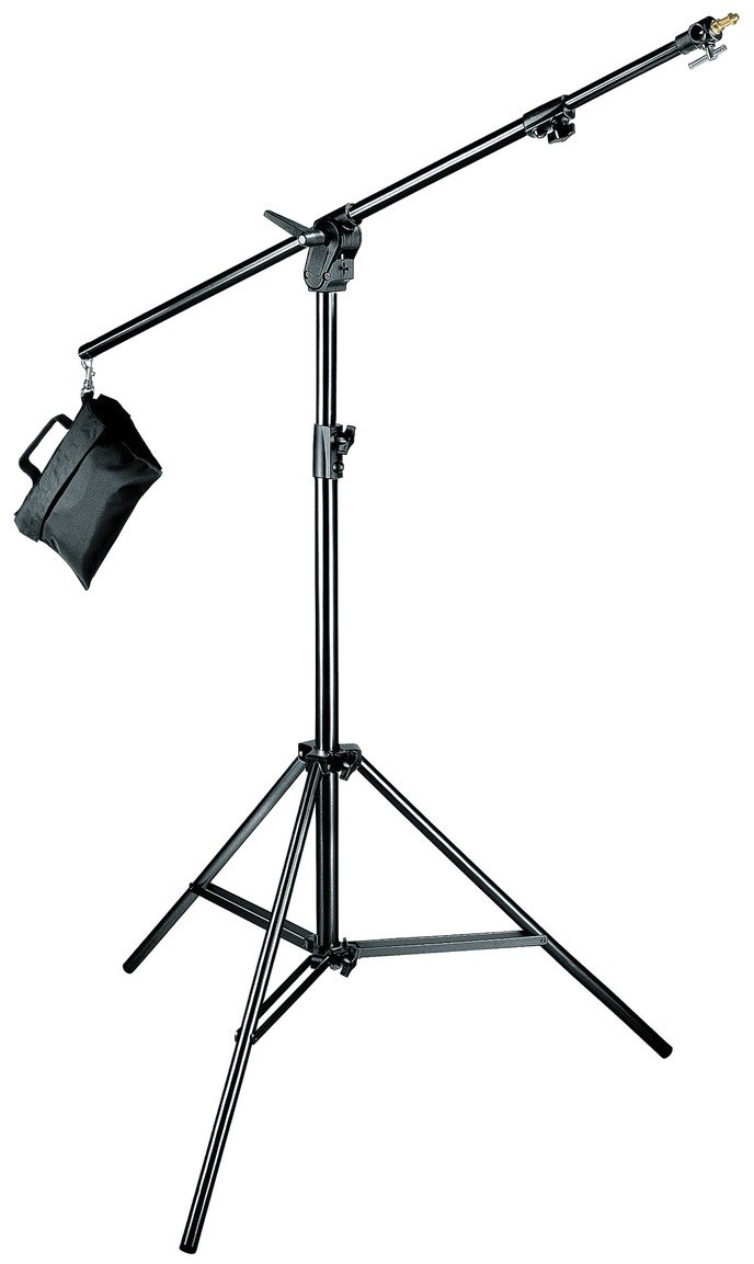 Manfrotto Black Aluminium Combi- Boom Stand with Sandbag 420 B 420B