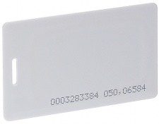 KARTA ZBLIŻENIOWA PVC ATLO-114