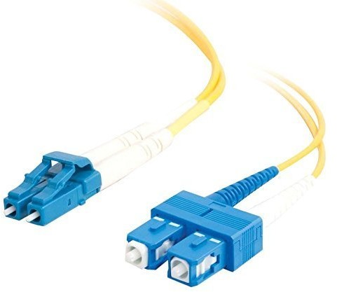 C2G 85590 urządzeniu kontrolny OS1, SC/LC Single Mode Duplex, 7 m, przewód, żółty 85590