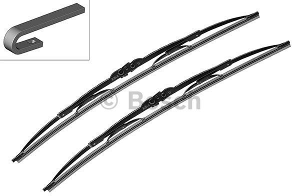 Bosch BOSCH Pióro wycieraczki, komplet, 3 397 001 472