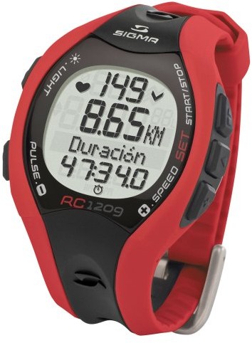 Sigma Sport Running Computer Rc 1209, Czerwony, Jeden Rozmiar (SIG1209RED)