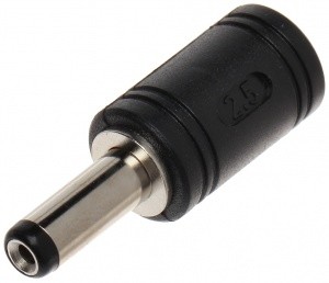 Abcvision PRZEJŚCIE WT-55/GT-2.5 WTYK/GNIAZDO ZASILANIA