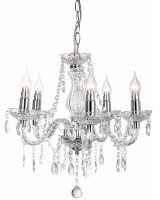 Reality Lampa wisząca Marie 5 chrom 15100501