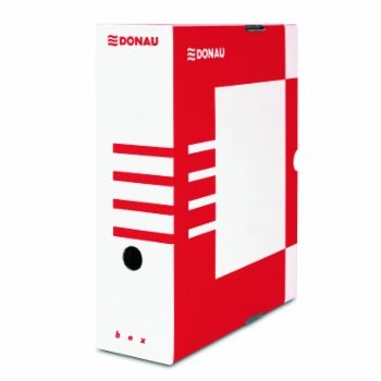 Donau PUDLO ARCHIWIZACYJNE, A4/100, CZERWONE FSCR MIX 70% CU-COC-829331
