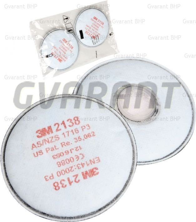 3M FILTR PRZECIWPYŁOWY DO MASEK I PÓŁMASEK 2138 kat_15