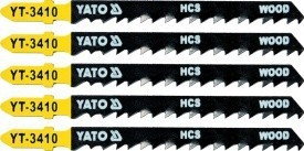 Yato brzeszczot do wyrzynarek typ t, 6 tpi, do drewna, 5 szt YT-3410