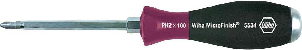 Wiha wkrętak krzyżowy 29150 Długość klingi: 100 mm stal chromowo-wanadowo-molibd