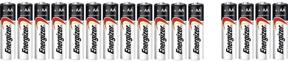 Energizer Baterie AA Energizer Max Alkaline LR06 12+4er E300126200 1.5 V Alkaliczno-manganowe 16 szt