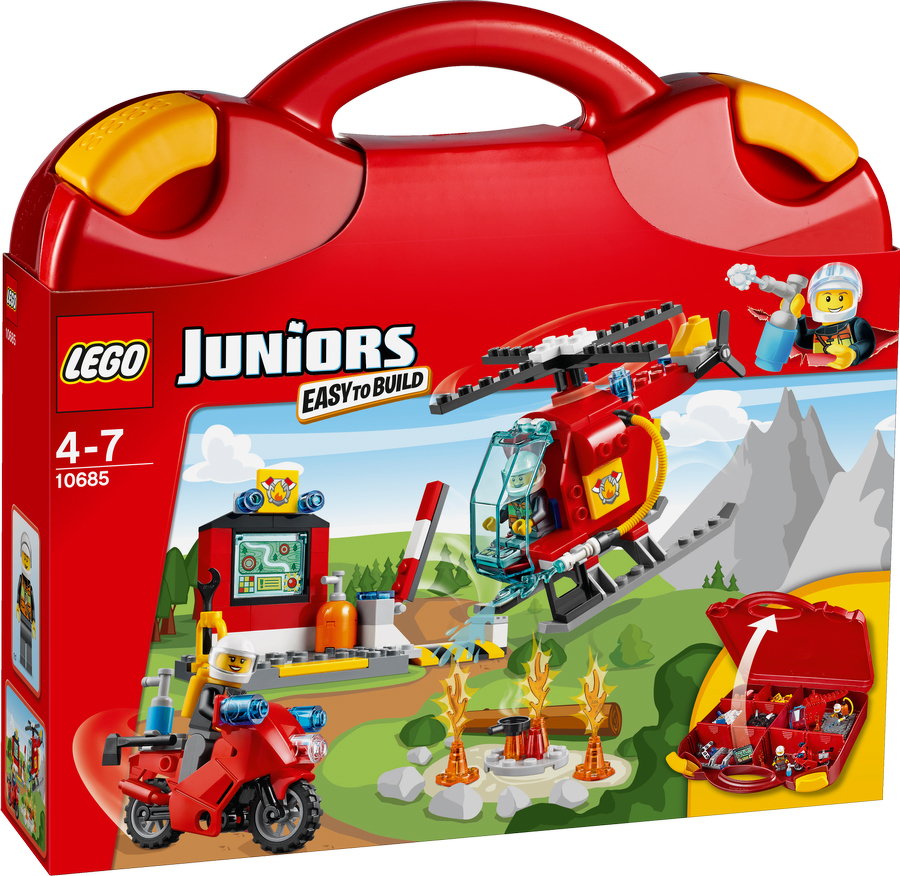 LEGO JUNIORS - Walizka Straż pożarna 10685