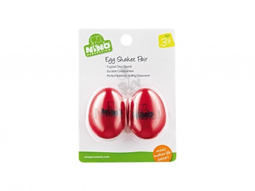 Nino Percussion NINO540R-2 para jajek shakerów czerwone 825