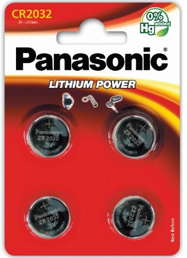 Panasonic CR2032EL/4B 4 szt
