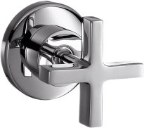 Hansgrohe Citterio Zawór odcinający, podtynkowy, z uchwytem krzyżowym, elem