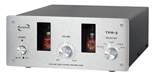 DynaVox Dynavox TPR-3 rurka stopień wejściowy Srebrny 4250019120787