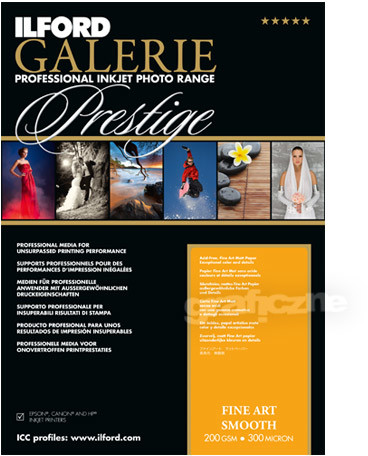 Ilford ILFORD Galerie Prestige Fine Art Smooth A4 200 g 2004059