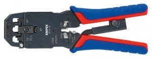 Knipex szczypce zagniatające do wtyków telefonicznych typu Western Plugs 200mm 97 51 12