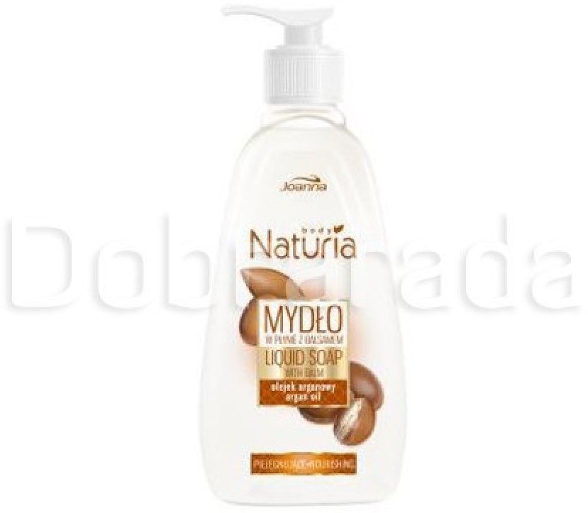 Joanna NATURIA BODY Mydło w płynie z balsamem 500ml Argan Oil