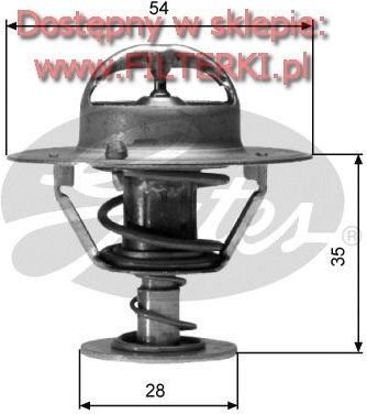Gates Termostat TH04277