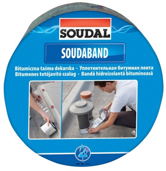 Soudal Taśma dekarska uszczelniająca  Soudaband 30 cm x 10 m ołowiana