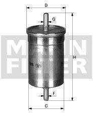 MANN FILTR PALIWA VOLVO S40/V40 -FILTER WK 850