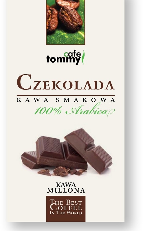 Tommy Cafe Kawa smakowa Czekolada Mleczna mielona KSCZM150M