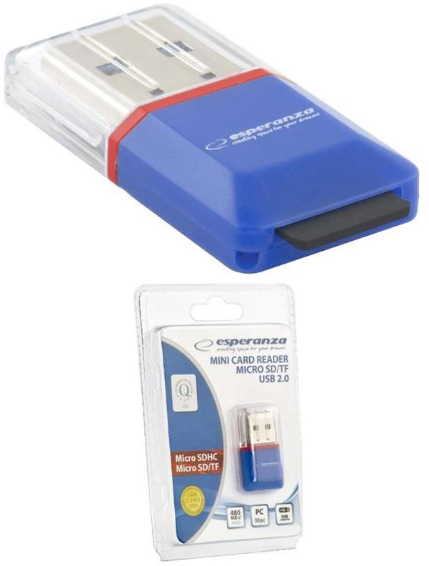 Esperanza Czytnik Kart MicroSD EA134B (MicroSD Pen Drive) EA134B