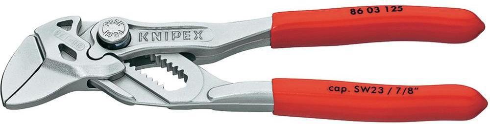 Knipex Szczypce nastawny 86 03 125 niklowane 125 mm