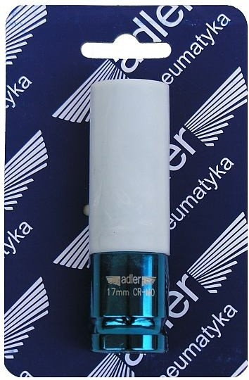 ADLER nasadka 1/2" do felg aluminiowych 17mm