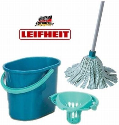 Leifheit CLASSIC MOP SET ZESTAW Wiadro + MOP + DRĄŻEK