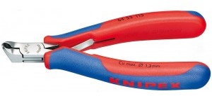 Knipex szczypce precyzyjne tnące czołowe dla elektroników 115mm 64 52 115