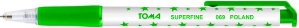 TOMA Długopis autyczny S-FINE zielony TO038-4