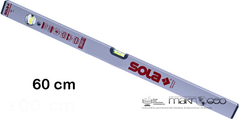 Sola Poziomnica AV 60 cm