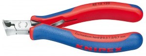 Knipex szczypce precyzyjne tnące kątowe dla elektroników 120mm PCW 62 12 120