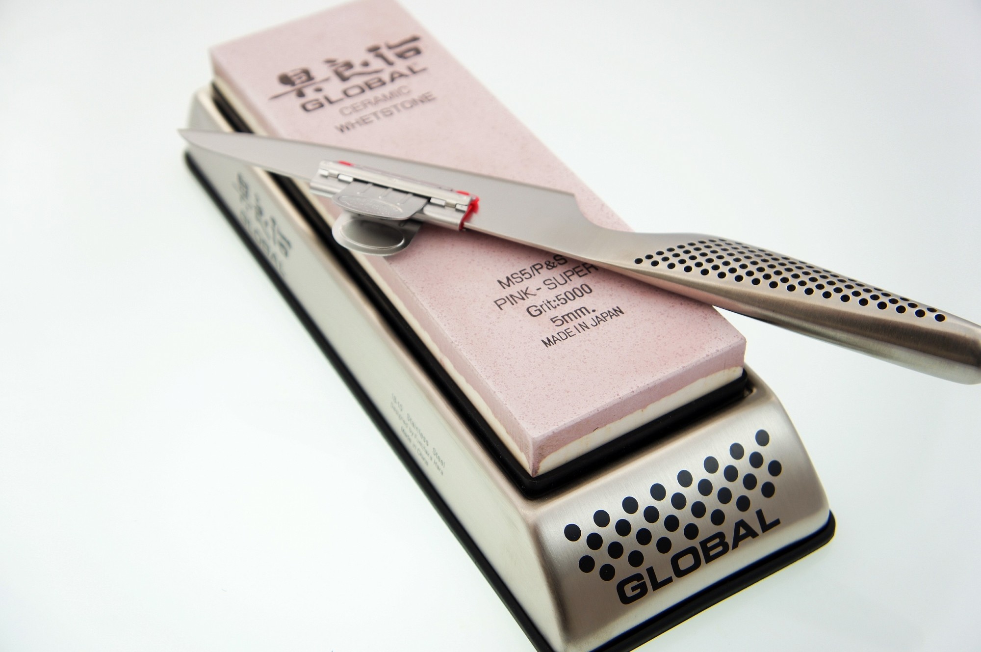 Global Kamień Do Ostrzenia Noży Ms5Ps Pink Super